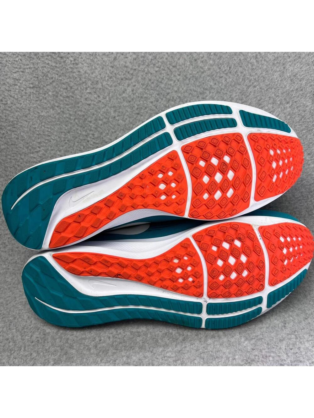 Nike Air Zoom Pegasus 39 Miami Dolphins NFL Men Running Shoes size 15 DR2052-300 - Picture 9 of 9
